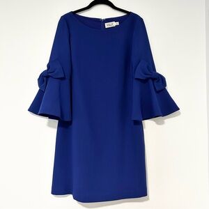 Eliza J Bell Sleeve Shift Dress Blogger Favorite Size‎ 6